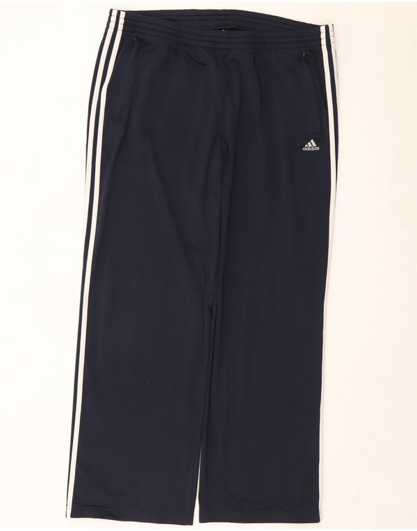 Adidas Mens Clima 365 Tracksuit Trousers 2XL  Navy Blue Polyester
