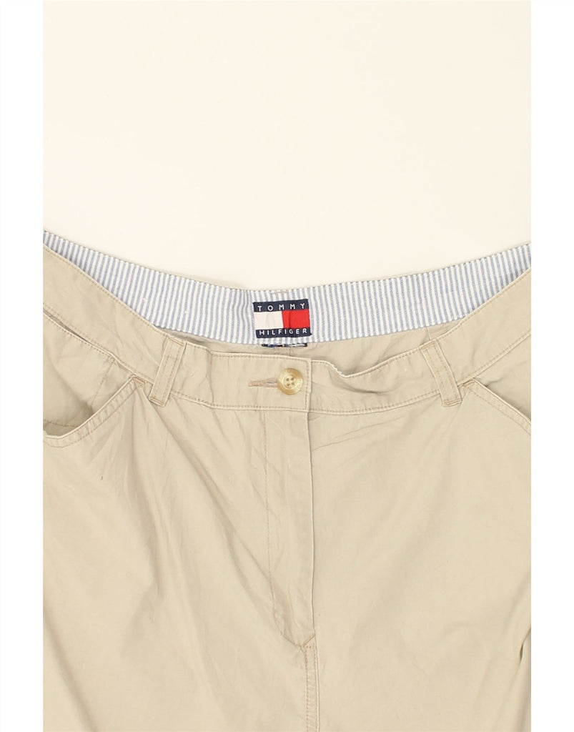 TOMMY HILFIGER Womens Casual Shorts W36 XL Beige | Vintage Tommy Hilfiger | Thrift | Second-Hand Tommy Hilfiger | Used Clothing | Messina Hembry 