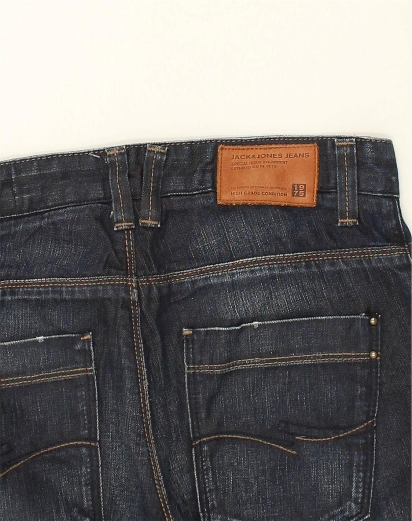 JACK & JONES Mens Slim Jeans W30 L32  Navy Blue | Vintage Jack & Jones | Thrift | Second-Hand Jack & Jones | Used Clothing | Messina Hembry 