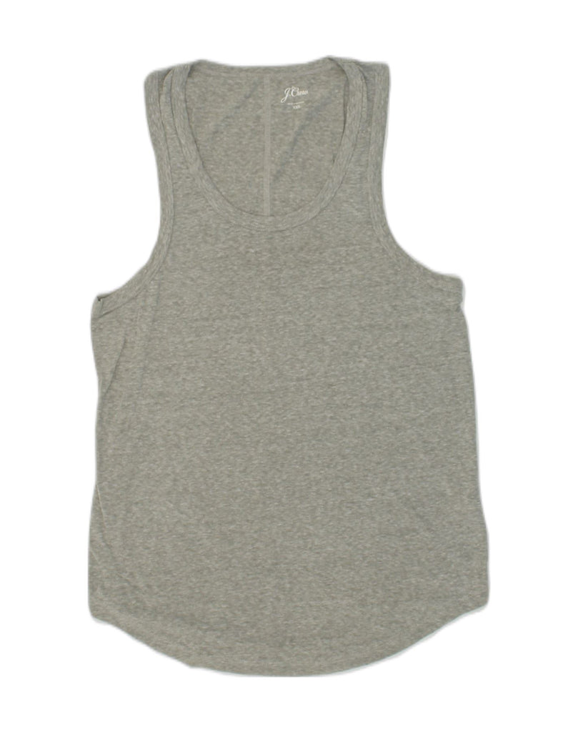 J. CREW Mens Vest Top 2XS Grey Cotton | Vintage J. Crew | Thrift | Second-Hand J. Crew | Used Clothing | Messina Hembry 