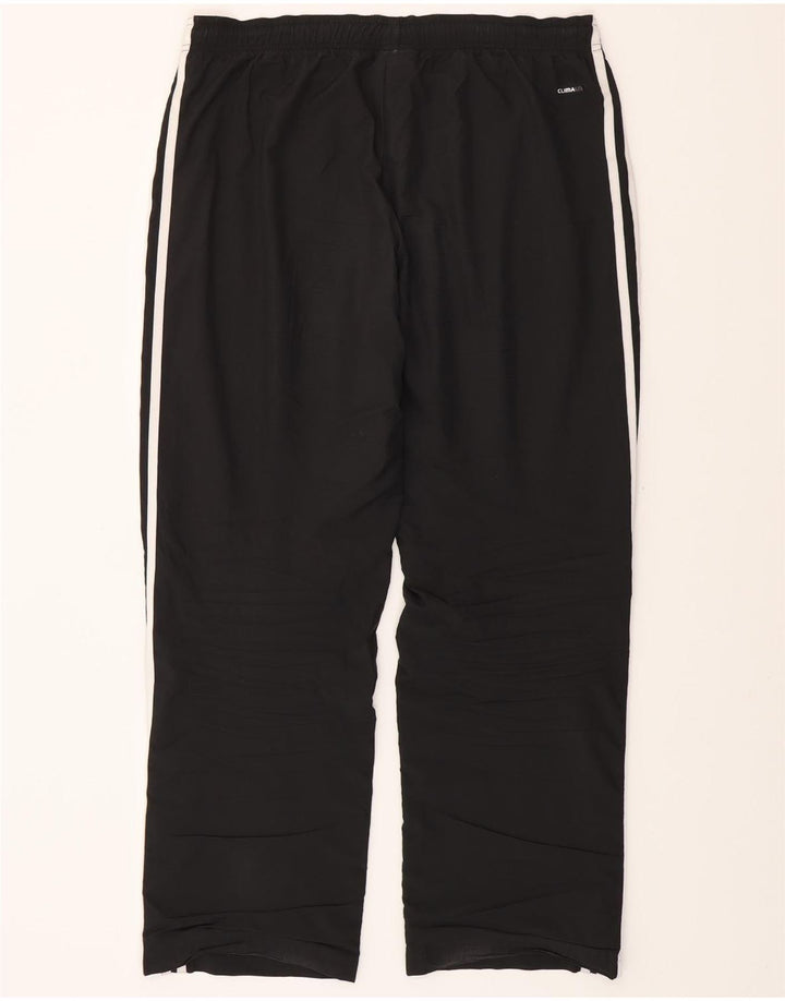 ADIDAS Womens Climalite Tracksuit Trousers UK 16 Large Black Polyester Vintage Adidas and Second-Hand Adidas from Messina Hembry 