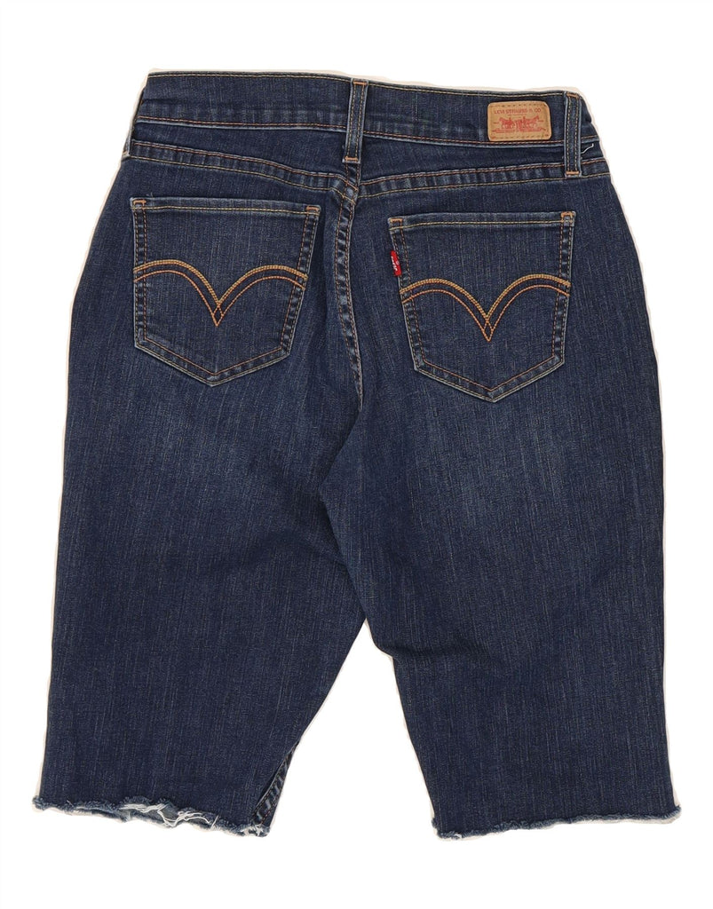 LEVI'S Womens 528 Denim Shorts W28 Medium  Navy Blue Vintage Levi's and Second-Hand Levi's from Messina Hembry 