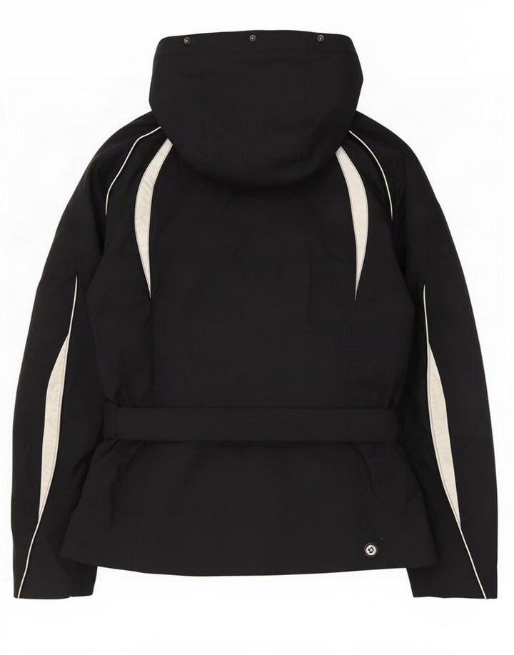 Colmar Mens Hooded Ski Jacket IT 50 Medium Black Colourblock Polyamide