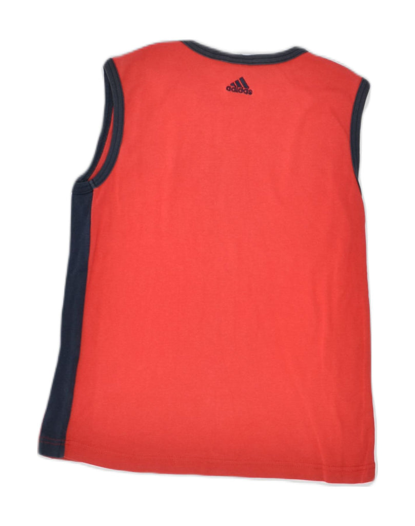 ADIDAS Boys Vest Top 11-12 Years Red | Vintage | Thrift | Second-Hand | Used Clothing | Messina Hembry 