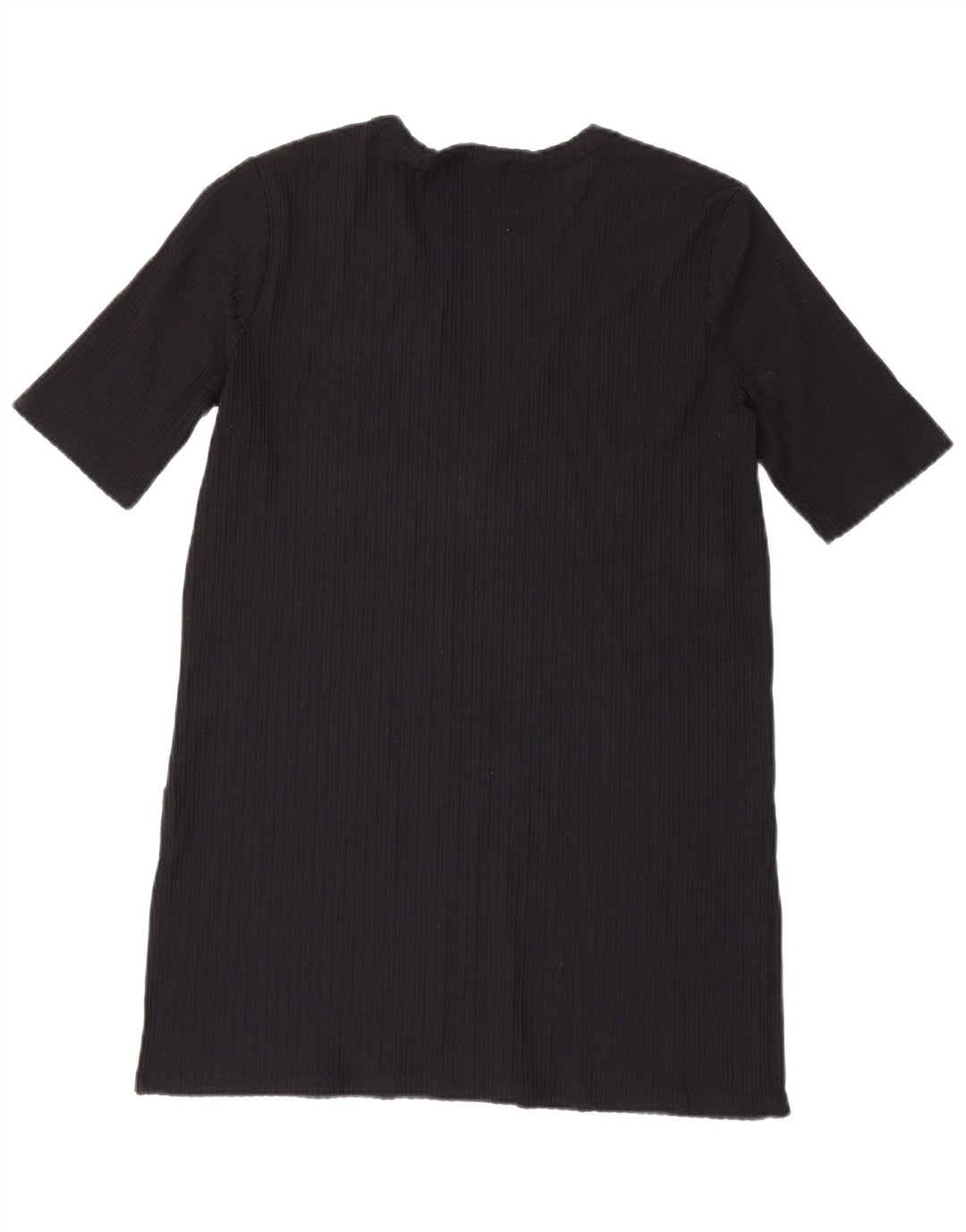 Zara Womens T-Shirt Dress UK 14 Medium Black