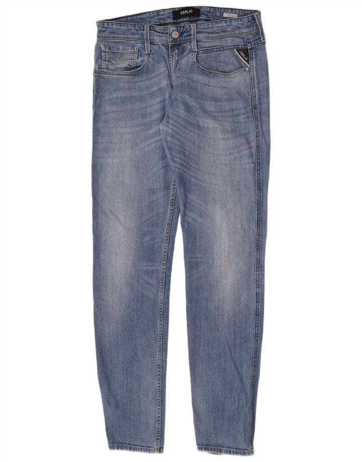 Replay Womens Anbass Slim Jeans W33 L31 Blue