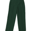 Zara Womens Straight Casual Trousers Medium W28 L31 Green Polyester