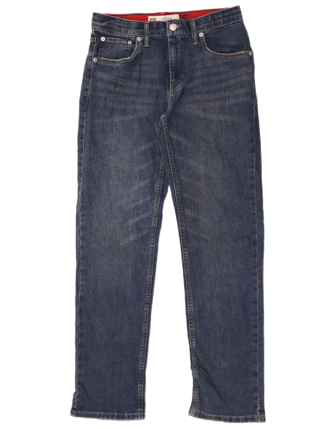 Levi's Boys 511 Slim Jeans 15-16 Years W28 L30 Blue Cotton