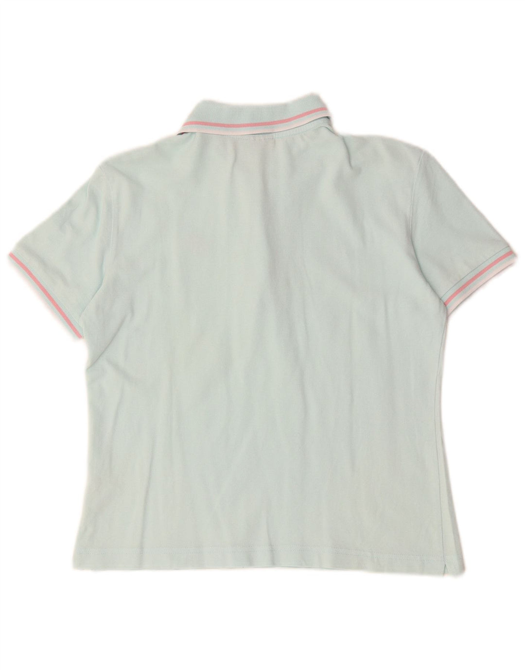 Lotto Womens Polo Shirt UK 14 Large Blue Cotton