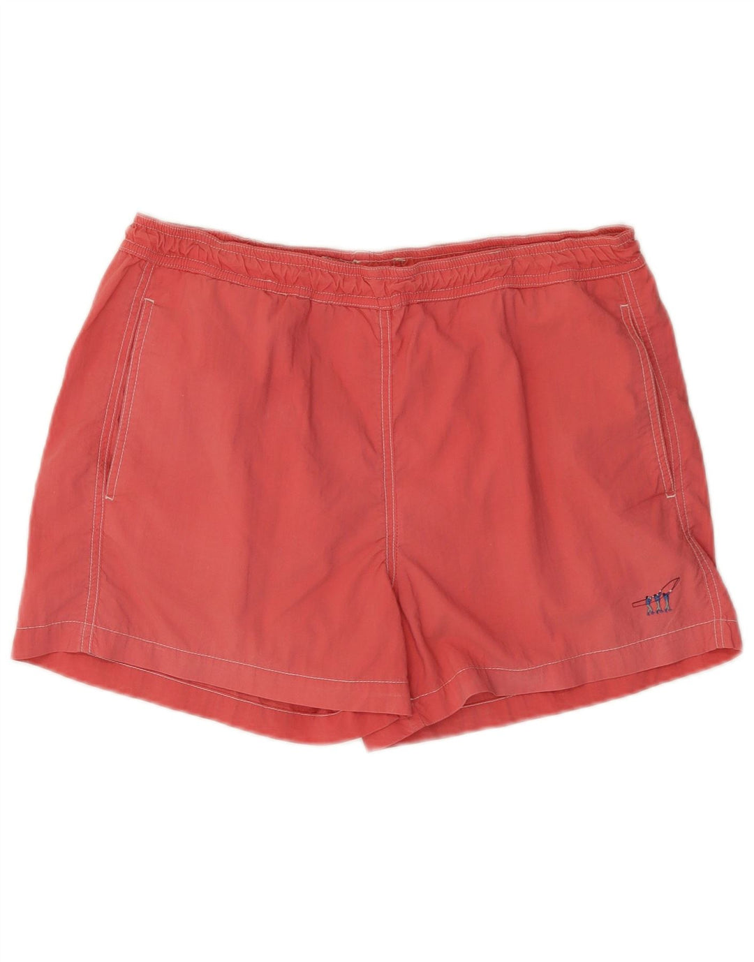 Henry Cottons Mens Swimming Shorts Large  Red Polyamide