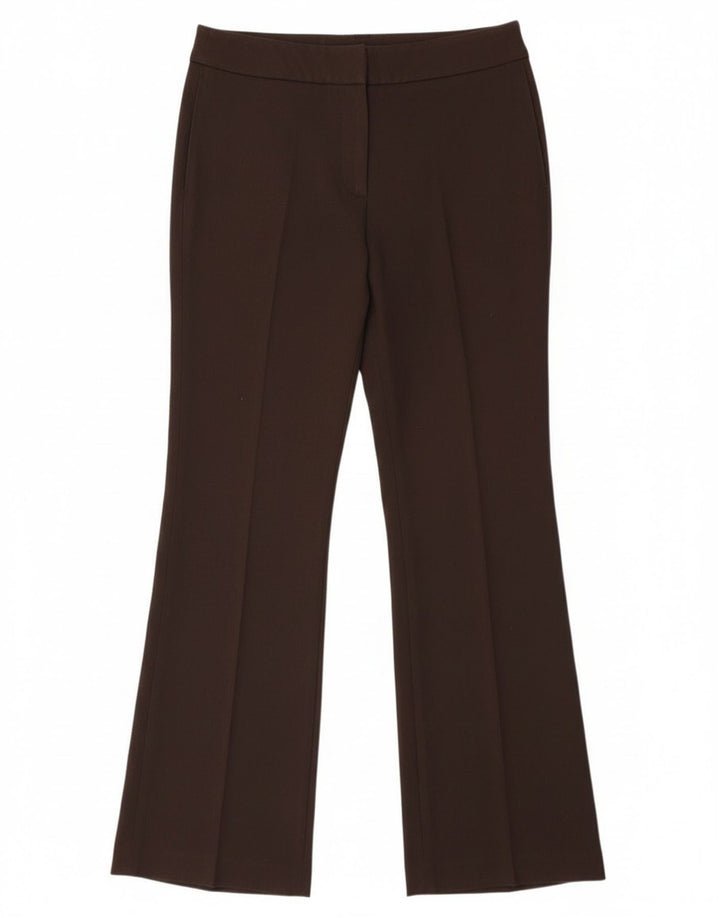 Max Mara Womens Weekend Bootcut Suit Trousers UK 8 Small W27 L30 Brown
