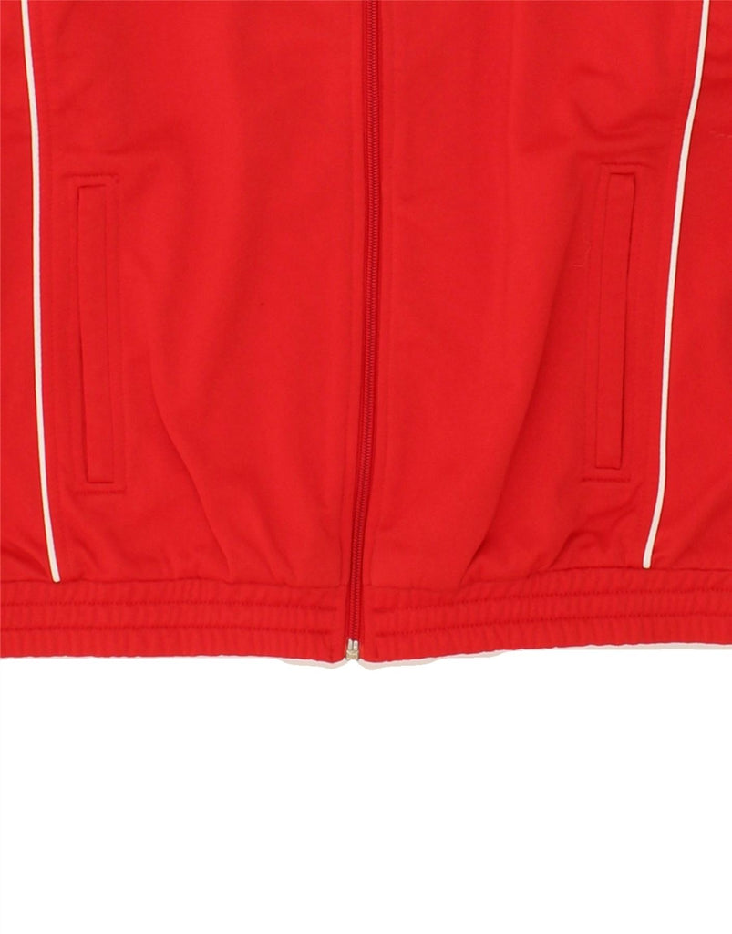 LOTTO Mens Tracksuit Top Jacket Small Red Colourblock Polyester Vintage Lotto and Second-Hand Lotto from Messina Hembry 