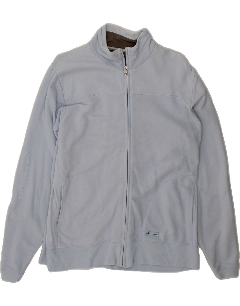 CHAMPION Womens Tracksuit Top Jacket UK 18 XL Blue Cotton Vintage Champion and Second-Hand Champion from Messina Hembry 