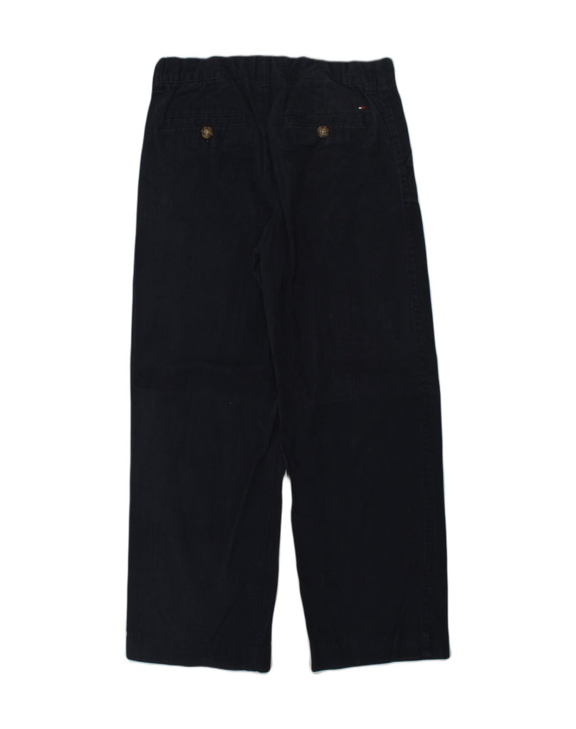 TOMMY HILFIGER Boys Straight Chino Trousers 13-14 Years W28 L26  Navy Blue | Vintage Tommy Hilfiger | Thrift | Second-Hand Tommy Hilfiger | Used Clothing | Messina Hembry 