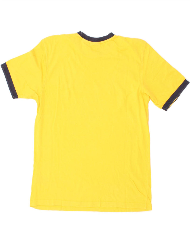 FILA Mens T-Shirt Top Small Yellow Cotton Vintage Fila and Second-Hand Fila from Messina Hembry 