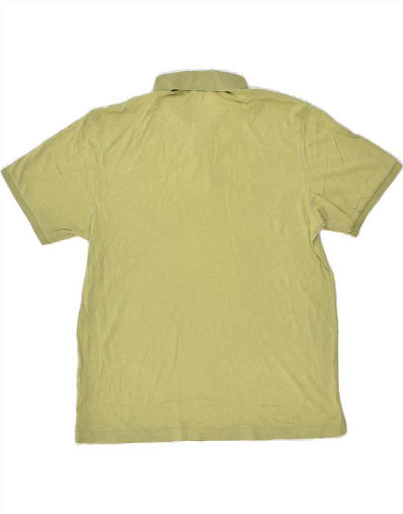 CALVIN KLEIN Mens Polo Shirt Medium Green Cotton | Vintage Calvin Klein | Thrift | Second-Hand Calvin Klein | Used Clothing | Messina Hembry 