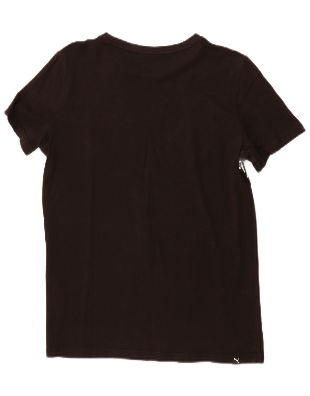 PUMA Boys Graphic T-Shirt Top 13-14 Years Black Cotton