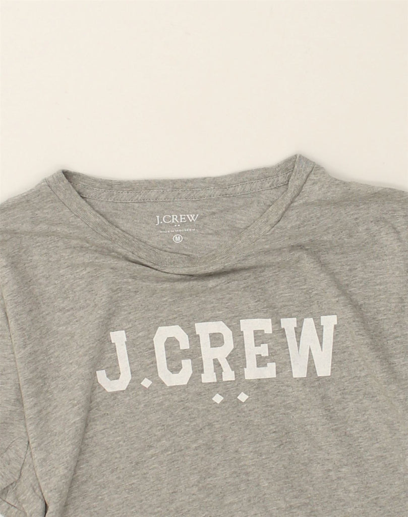 J. CREW Mens Graphic T-Shirt Top Medium Grey Cotton | Vintage J. Crew | Thrift | Second-Hand J. Crew | Used Clothing | Messina Hembry 