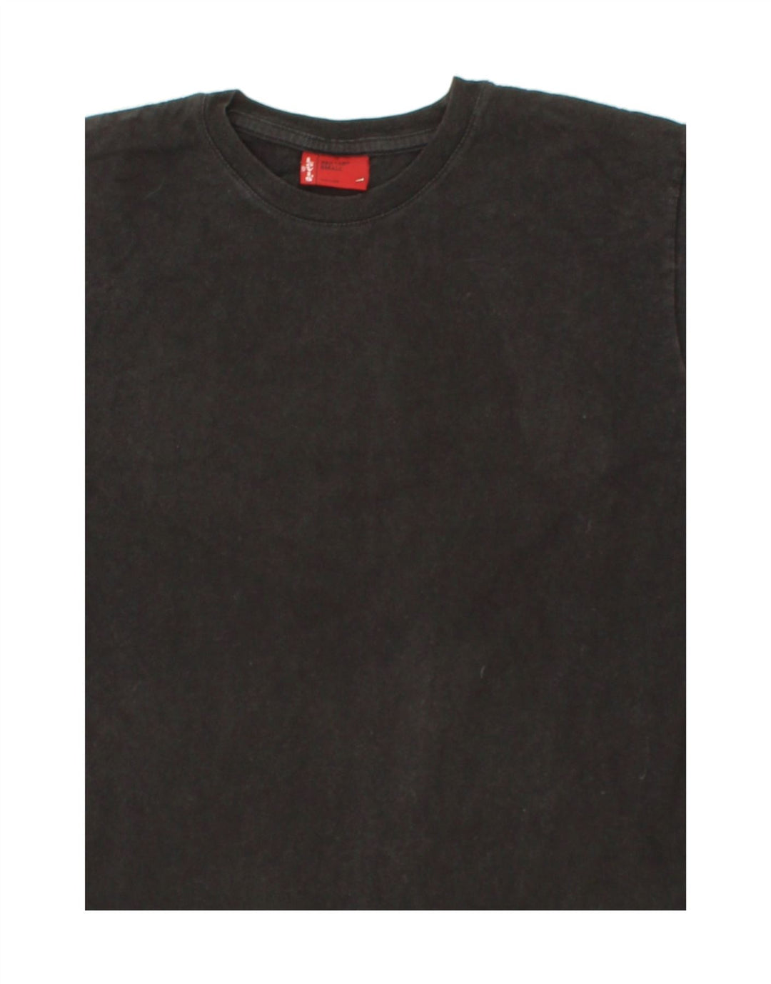 LEVI'S Womens T-Shirt Top Small Black Cotton Vintage Levi's and Second-Hand Levi's from Messina Hembry 