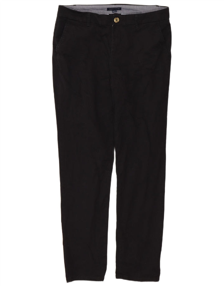 Tommy Hilfiger Womens Skinny Chino Trousers US 6 Medium W32 L29 Black
