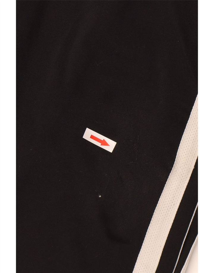 Adidas Boys Climalite Tracksuit Trousers 13-14 Years Black Polyester