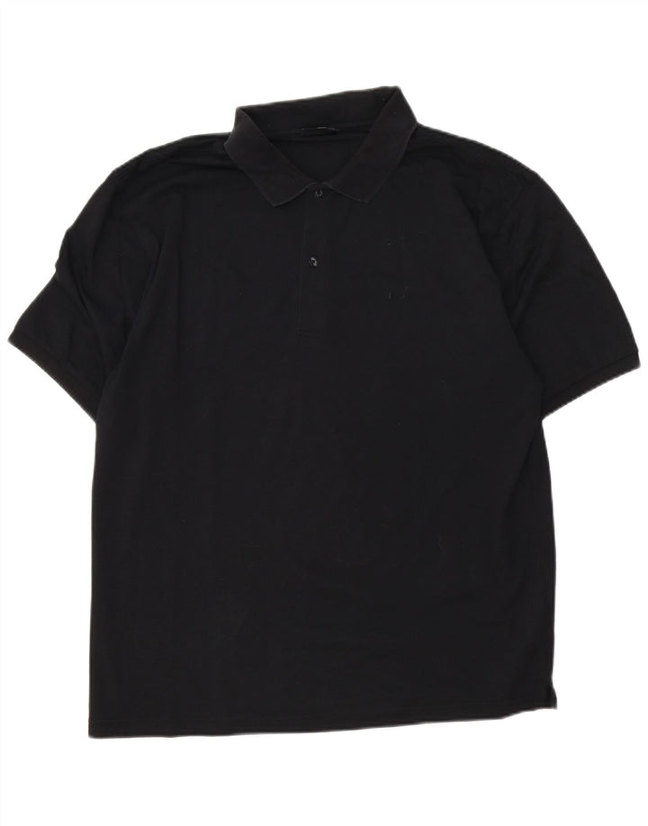 Champion Mens Polo Shirt XL Black Cotton