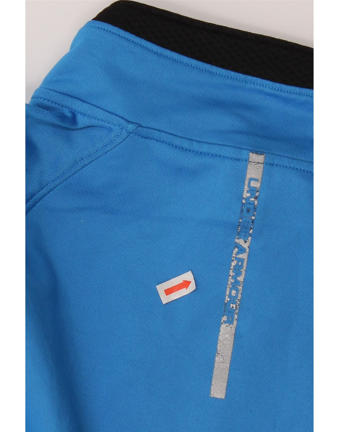 Under Armour Mens Cold Gear Pullover Tracksuit Top Large Blue Colourblock