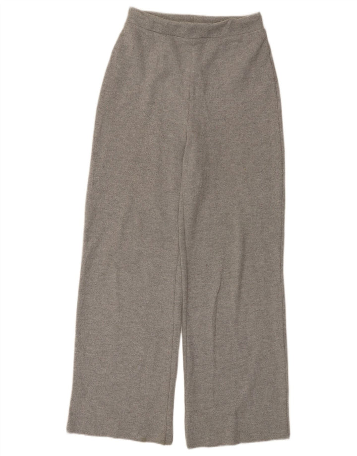 Zara Womens Tracksuit Trousers UK 8 Small  Grey Flecked Polyester