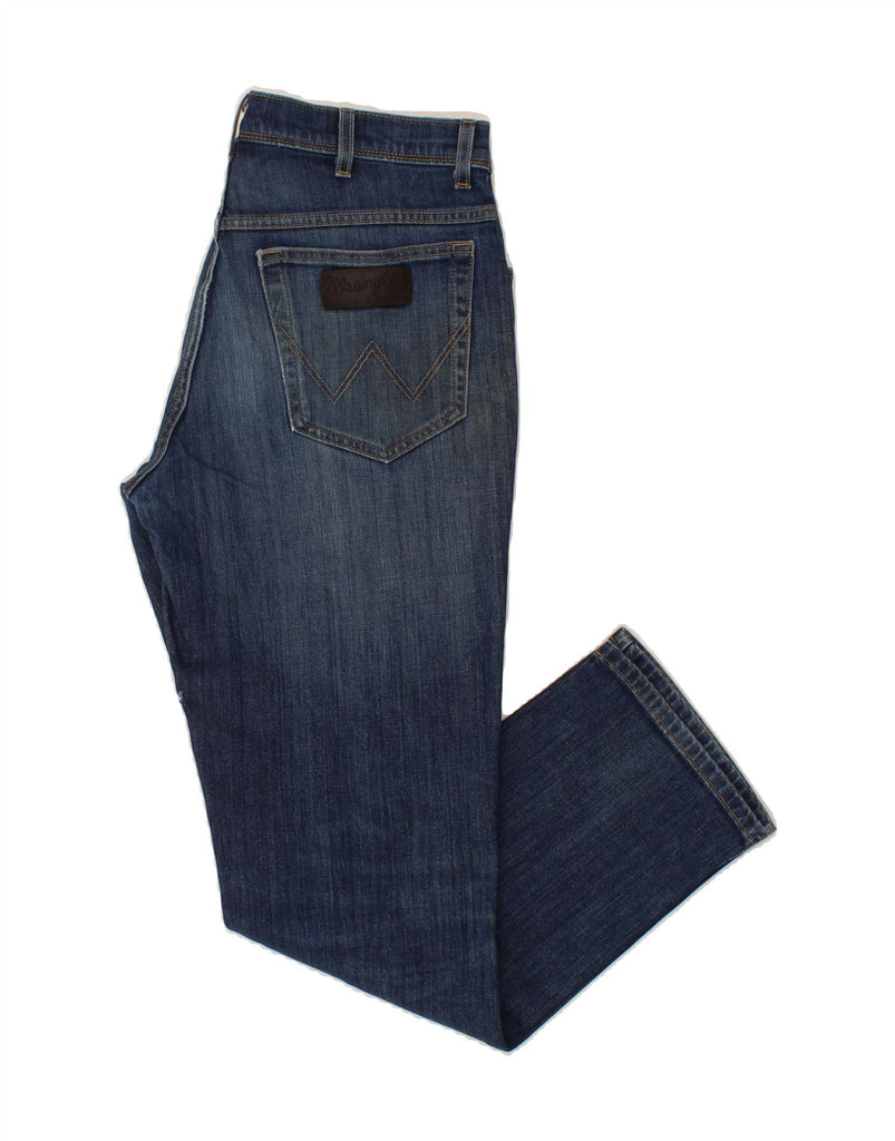 WRANGLER Mens Texas Slim Jeans W34 L31 Navy Blue Vintage Wrangler and Second-Hand Wrangler from Messina Hembry 