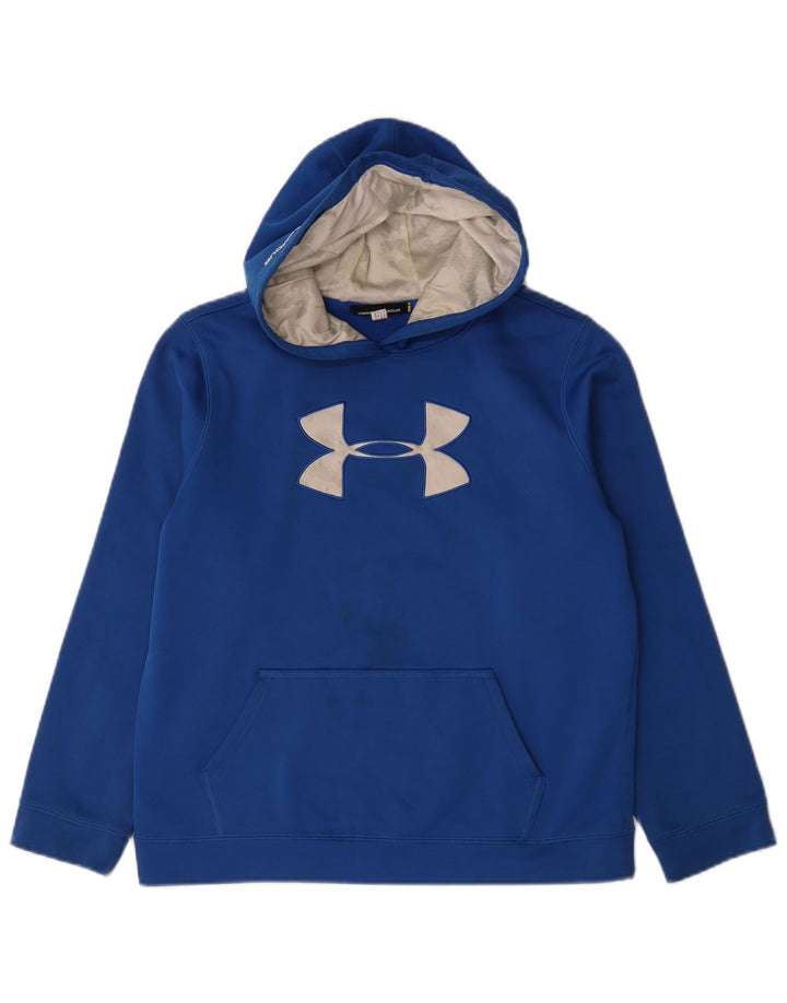 Under Armour Boys Graphic Hoodie Jumper 13-14 Years  Blue