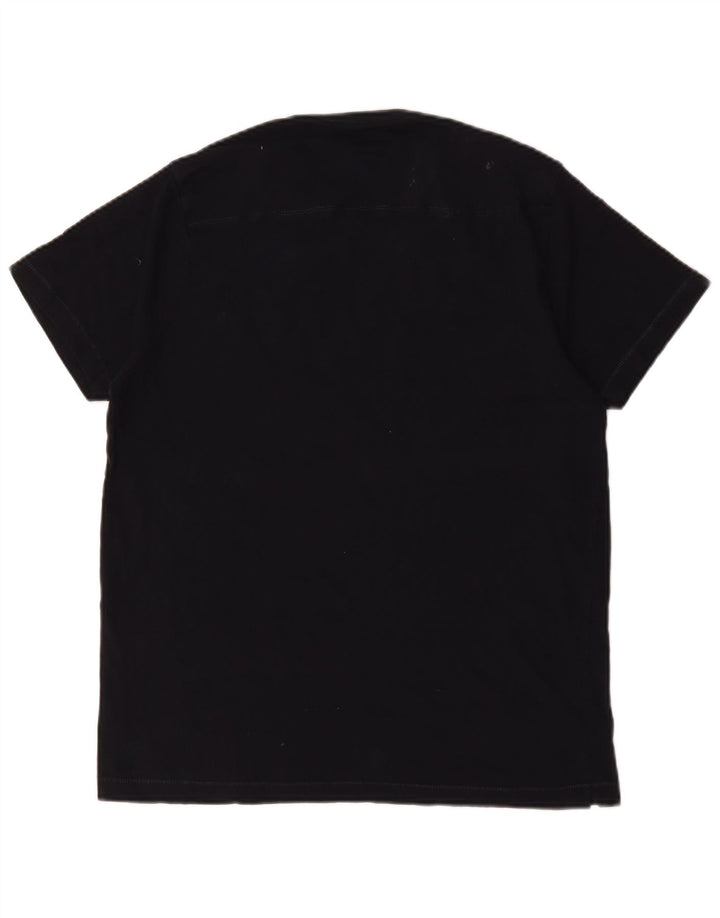 French Connection Mens T-Shirt Top XL Navy Blue Cotton