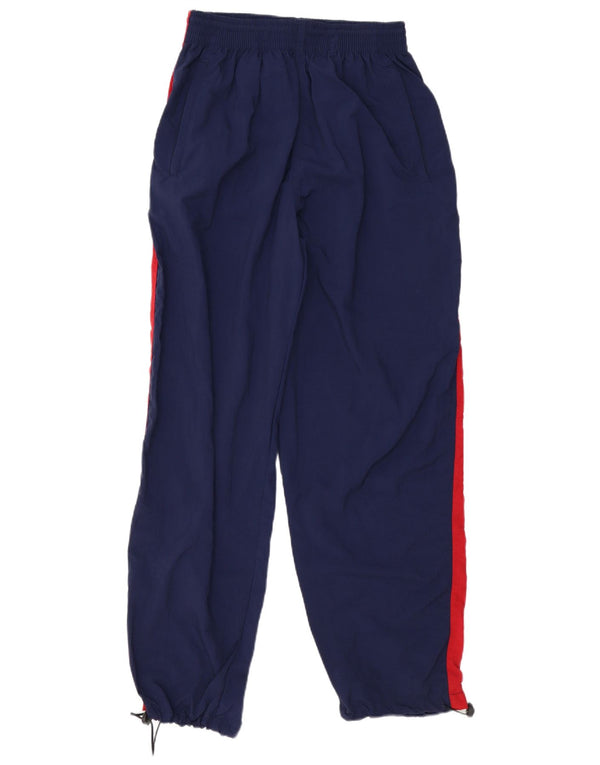 Identic Mens Tracksuit Trousers Joggers IT 48/50 Medium Navy Blue