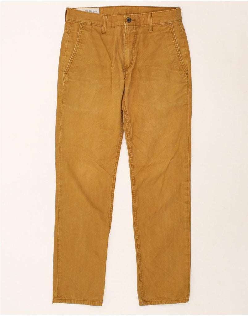 LEVI'S Mens Straight Chino Trousers W30 L32 Brown Cotton | Vintage Levi's | Thrift | Second-Hand Levi's | Used Clothing | Messina Hembry 