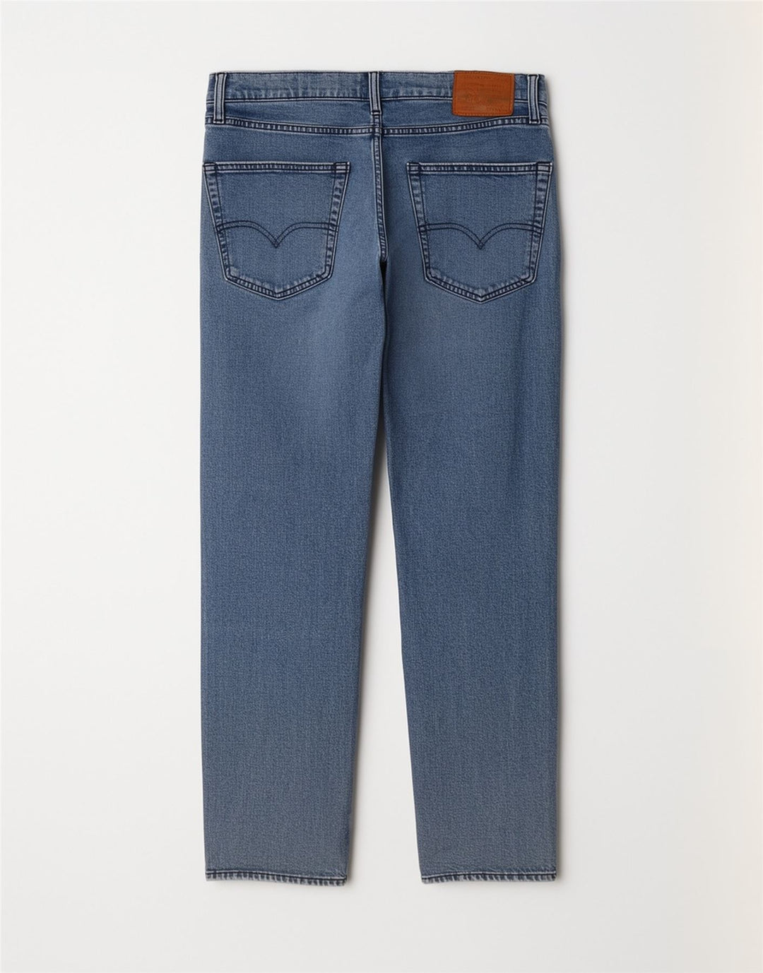 Levi's Mens 502 Straight Jeans W30 L30 Blue Cotton