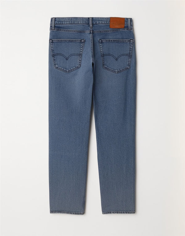 Levi's Mens 502 Straight Jeans W30 L30 Blue Cotton