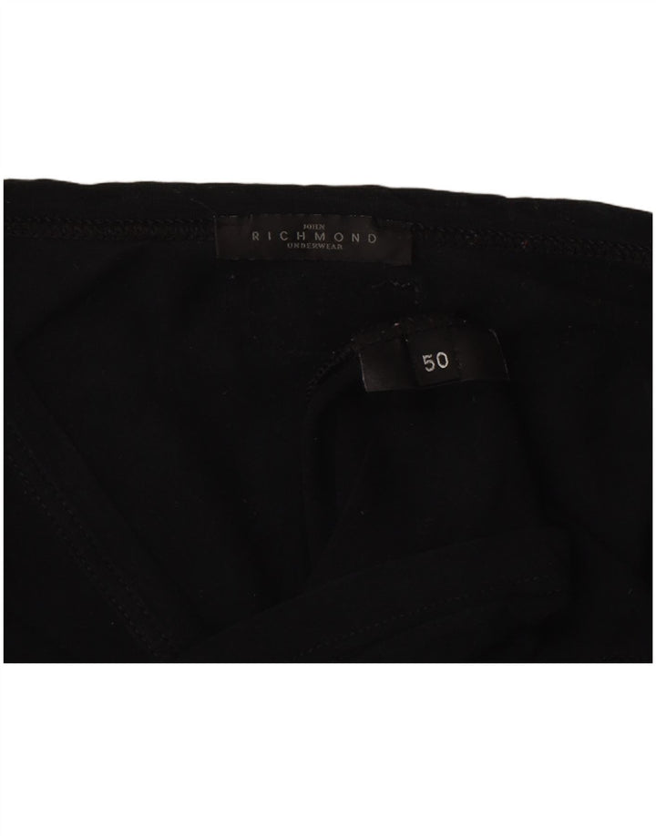 Richmond Mens T-Shirt Top IT 50 Medium Black