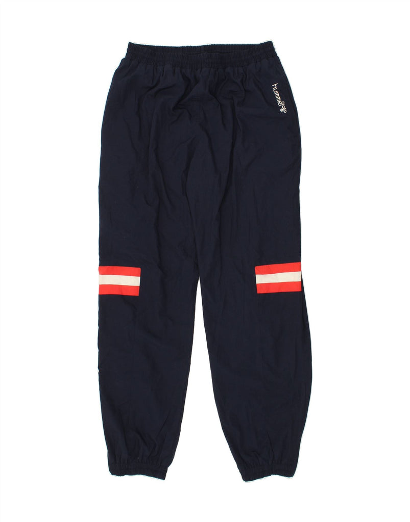 HUMMEL Mens Tracksuit Trousers Joggers Large Navy Blue Colourblock Vintage Hummel and Second-Hand Hummel from Messina Hembry 