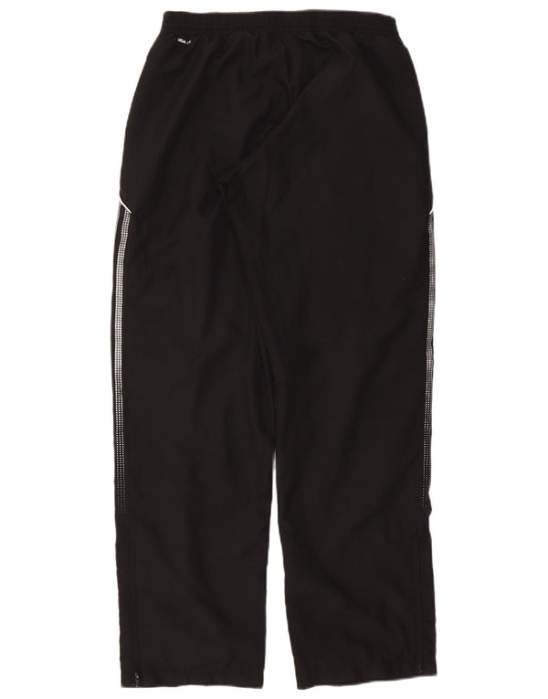 Adidas Womens Climalite Tracksuit Trousers UK 12 Medium Black Polyester
