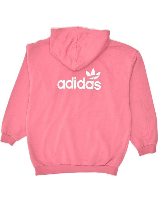 Pink adidas hoodie on sale