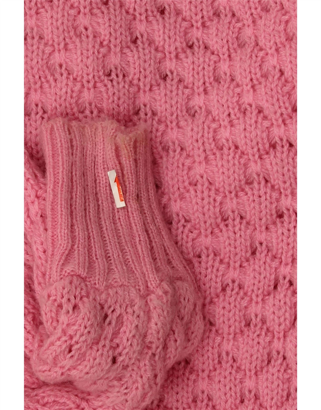 VINTAGE Womens Cardigan Sweater UK 16 Large Pink Vintage Vintage and Second-Hand Vintage from Messina Hembry 
