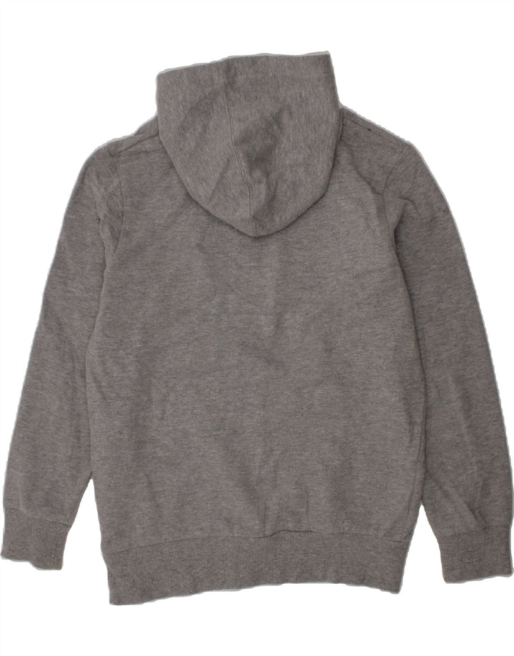 LEVI'S Boys Graphic Hoodie Jumper 9-10 Years Grey Cotton Vintage Levi's and Second-Hand Levi's from Messina Hembry 