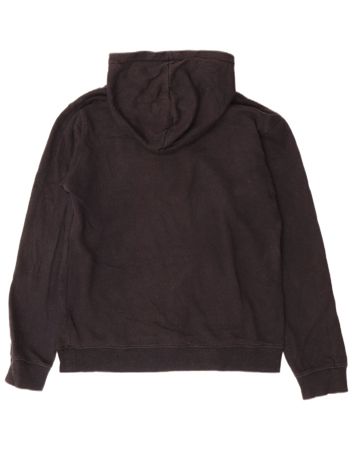 Rip Curl Womens Graphic Hoodie Jumper UK 14 Medium  Black