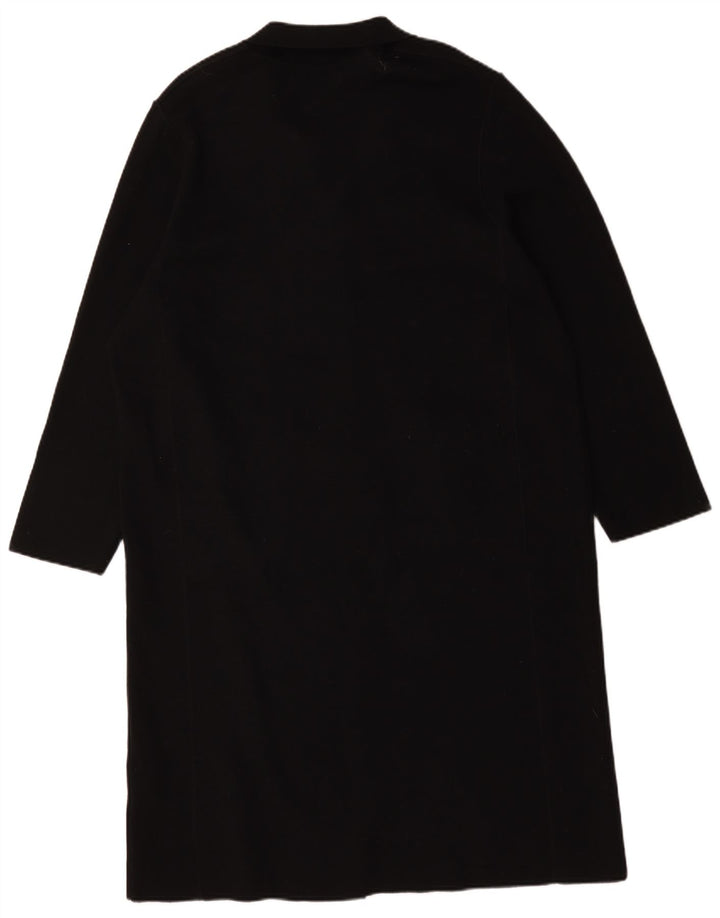 Marks & Spencer Womens Longline Cardigan Sweater UK 22 3XL Black