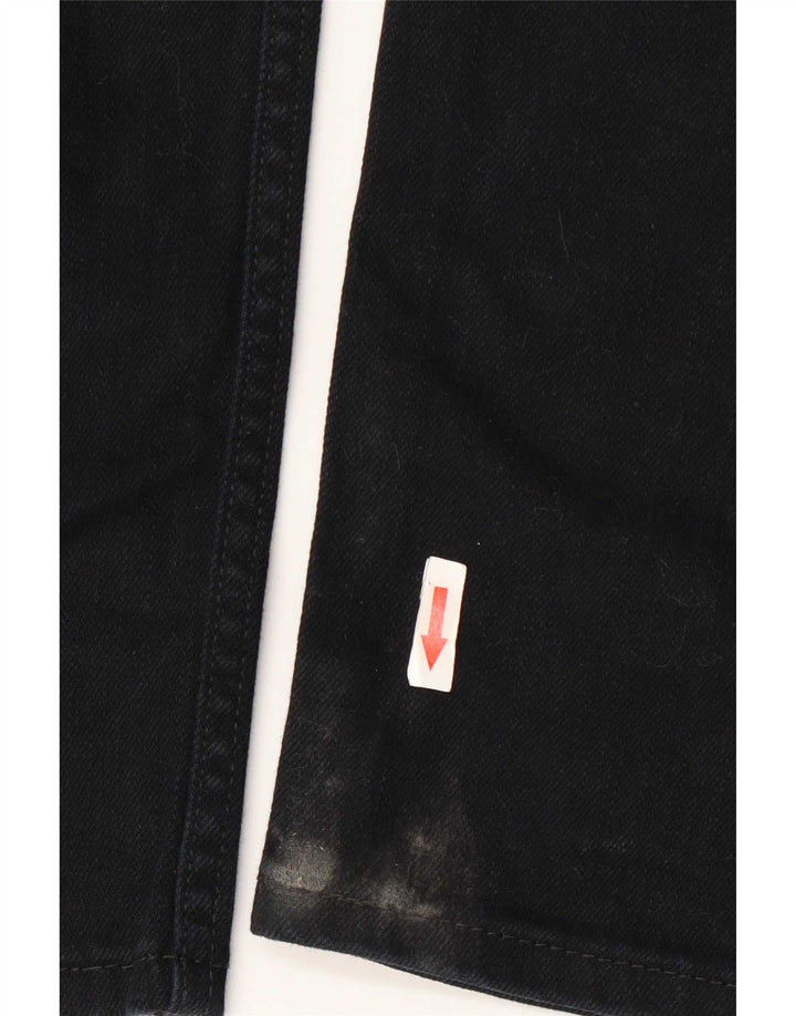 Levi's Mens 511 Slim Jeans W32 L34 Black Cotton