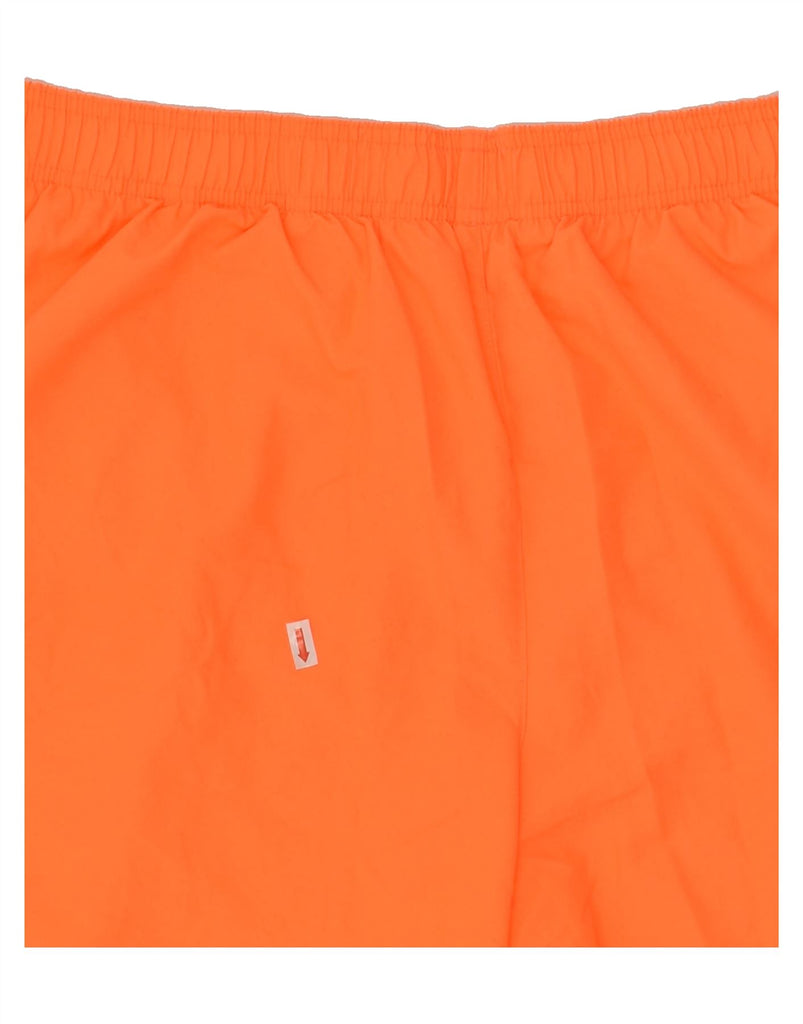 NIKE Mens Sport Shorts XL Orange Polyester | Vintage Nike | Thrift | Second-Hand Nike | Used Clothing | Messina Hembry 