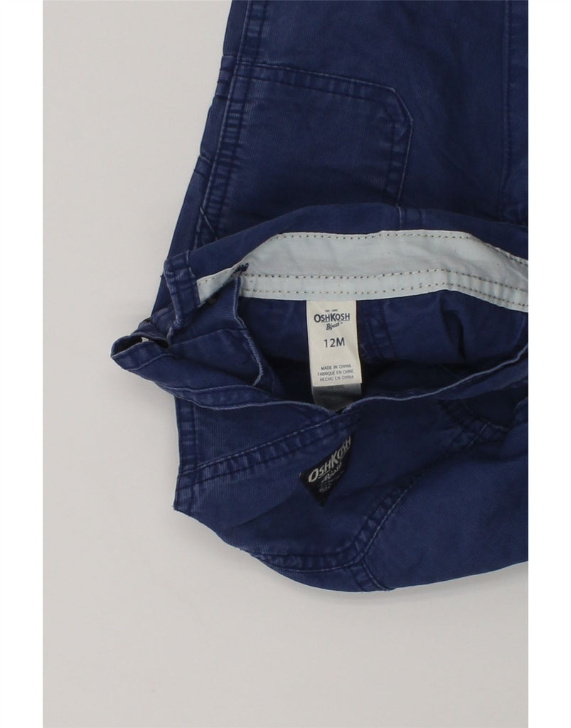 OSH KOSH Baby Boys Dungarees Trousers 9-12 Months W20 L10  Blue Cotton | Vintage Osh Kosh | Thrift | Second-Hand Osh Kosh | Used Clothing | Messina Hembry 