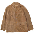 GAUDI Mens Suede Jacket UK 40 Large Beige