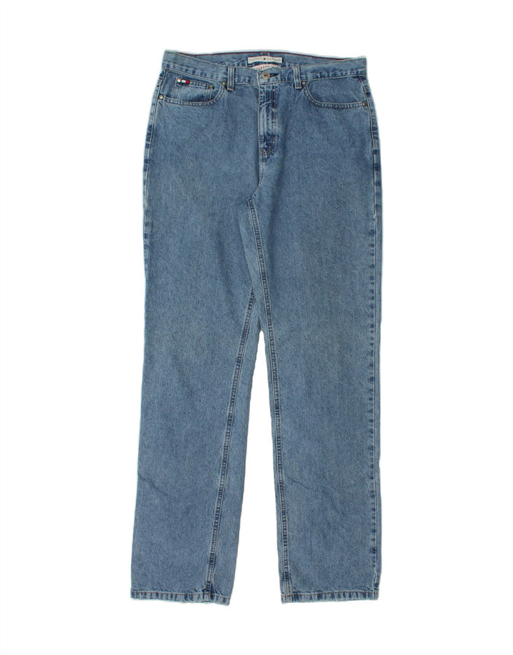 TOMMY HILFIGER Womens Classic Fit Straight Jeans W32 L33 Blue Vintage Tommy Hilfiger and Second-Hand Tommy Hilfiger from Messina Hembry 