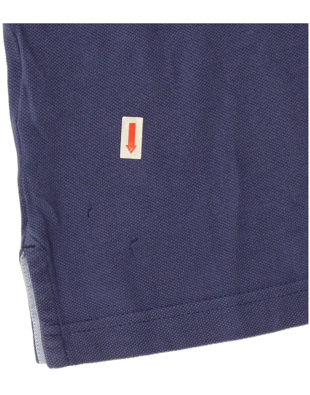 Tommy Hilfiger Mens Custom Fit Polo Shirt Medium Navy Blue Cotton