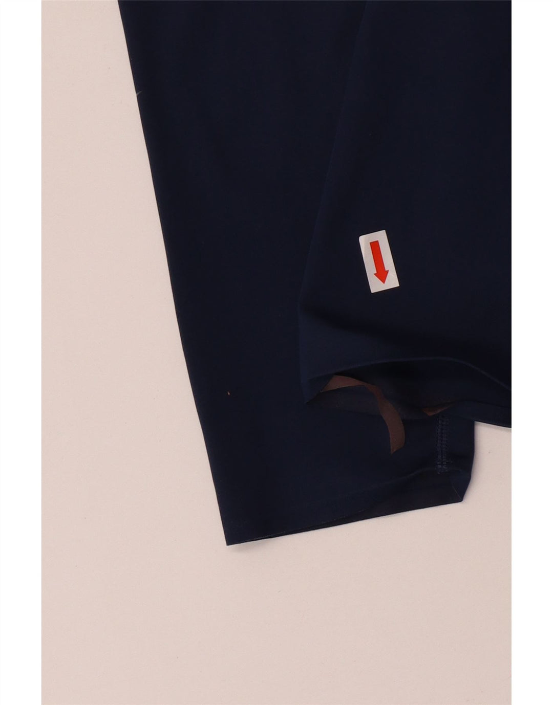 NIKE Womens Dri Fit Leggings UK 10 Small  Navy Blue Polyester